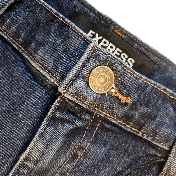 EXPRESS JEAN SHORTS - Picture 3 of 8